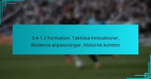 3-4-1-2 Formation: Taktiska innovationer, Moderna anpassningar, Historisk kontext